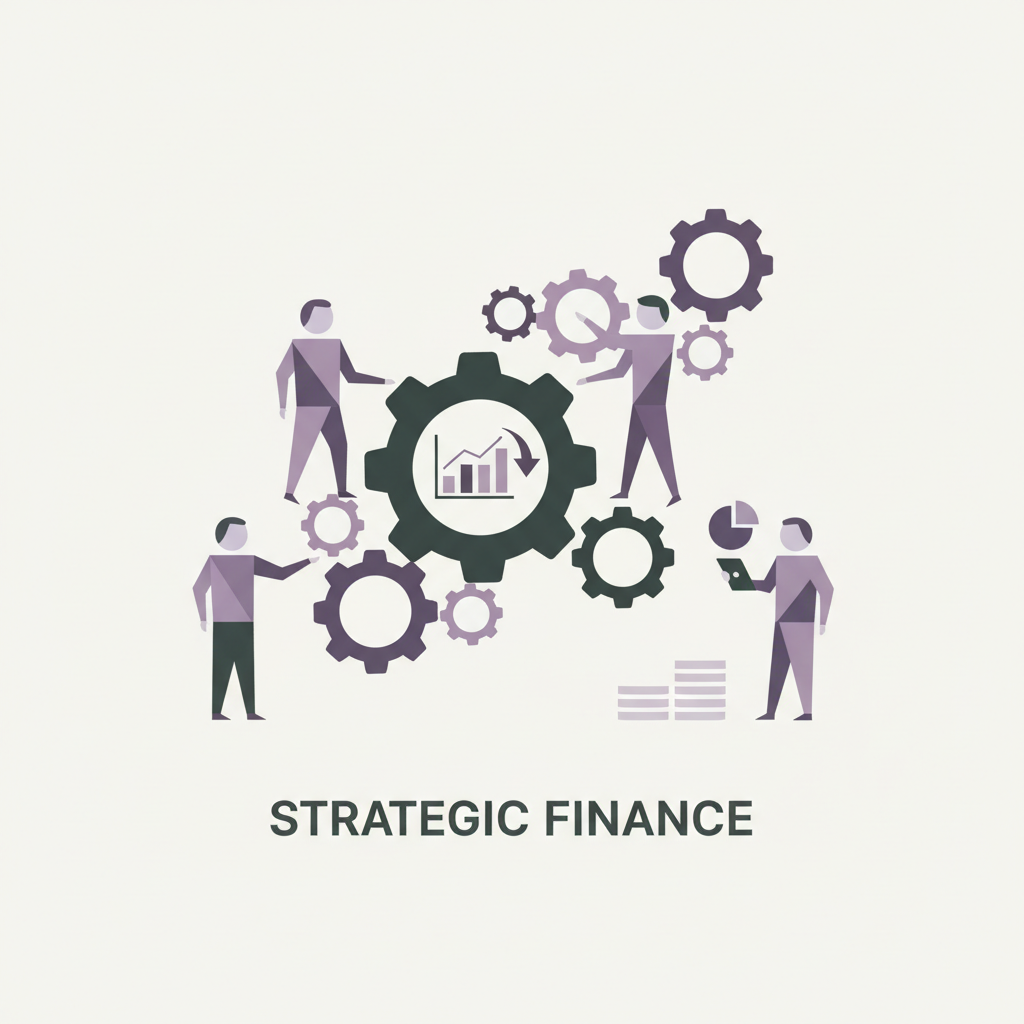 Stratejik finansal planlama ve analiz görselleri